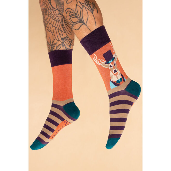 Men's Woodland Gentry Stag  Sock