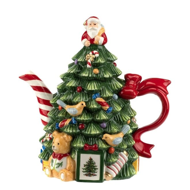 Christmas Tree Figural Teapot (250th Anniversary)