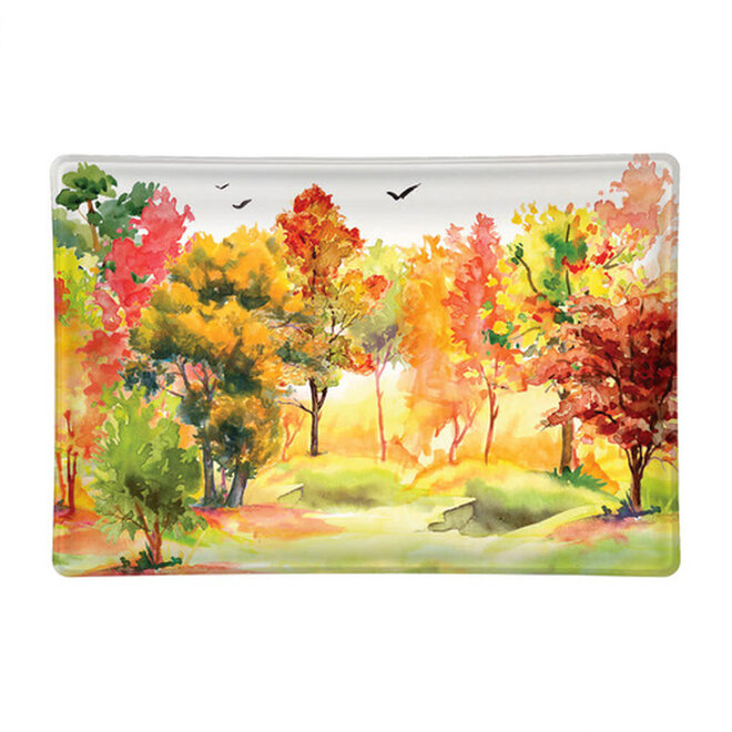 Orchard Breeze Glass Soap Dish