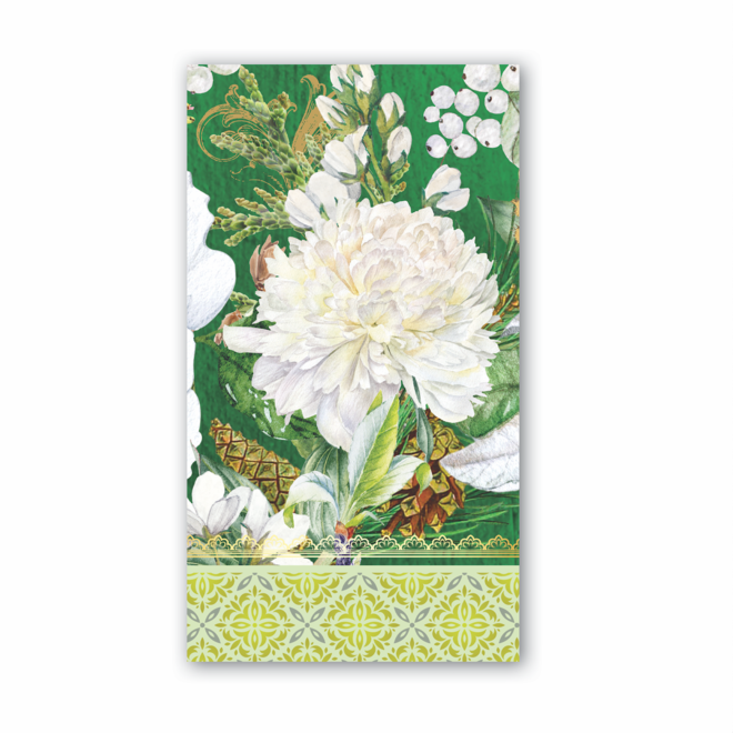 Winter Blooms Hostess Napkins