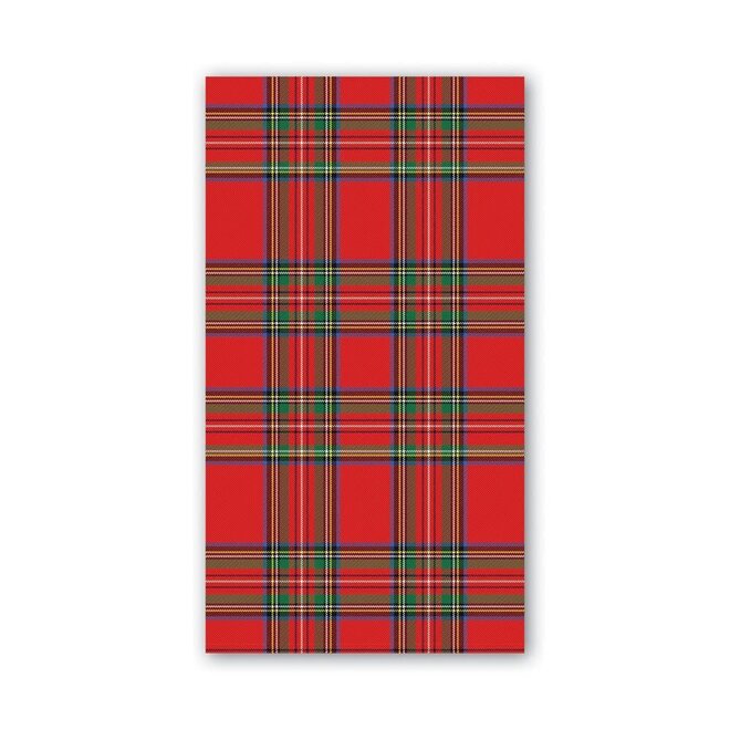 Tartan Paper Hostess Napkins