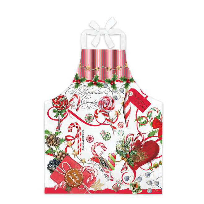 Michel Peppermint Child's Apron