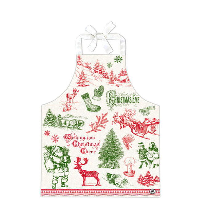 Michel It's Christmastime Child's Apron