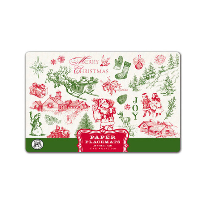 It's Christmastime Paper Placemats