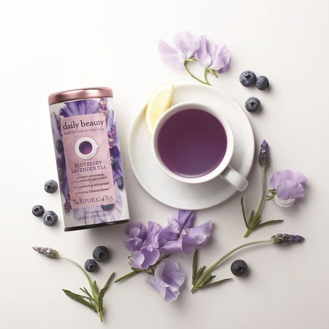 Republic of Tea Daily Beauty Blueberry Lavender Tea