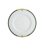 Art Deco Emerald Dinner Plate
