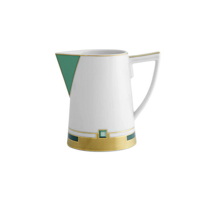 Art Deco Emerald Milk Jug