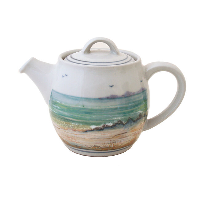 Highland Stoneware Seascape Teapot