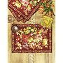 Cottage Rose Autumn Canvas Placemat