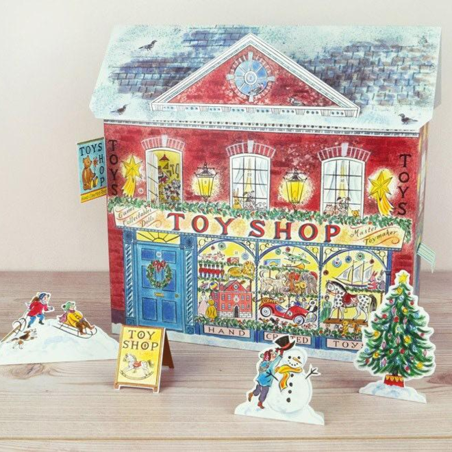 Toy Shop 3D Advent Calendar