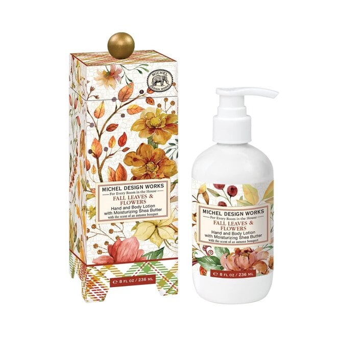 Fall Leaves & Flowers Hand & Body Lotion