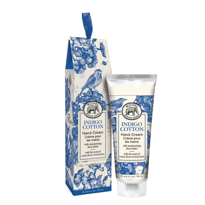 Indigo Cotton Large Hand Cream