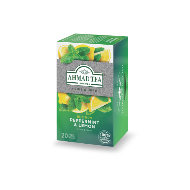 Ahmad Peppermint & Lemon Herbal 20s