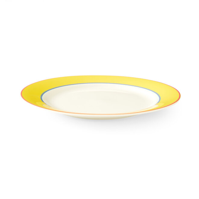 Kit Kemp Calypso Yellow Dinner Plate