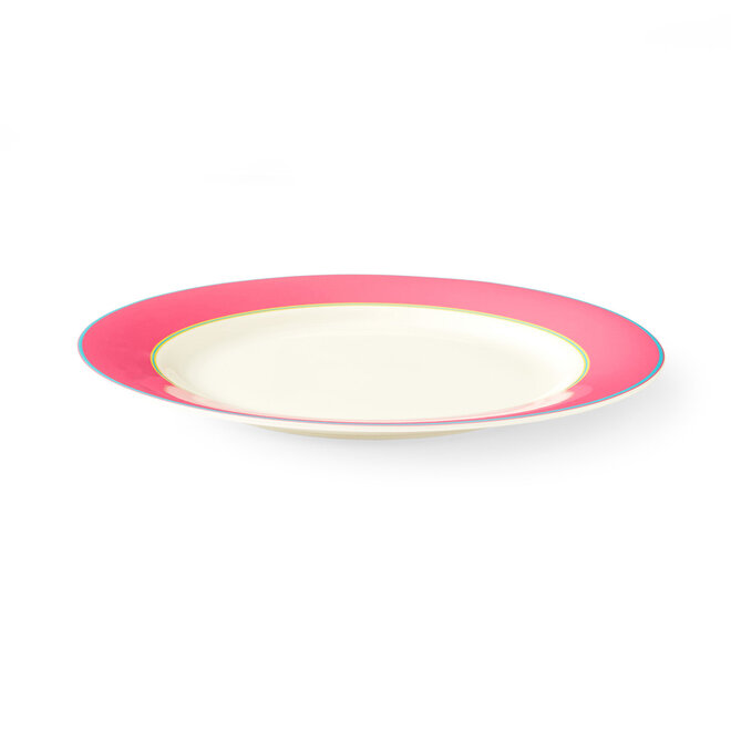 Kit Kemp Calypso Pink Dinner Plate