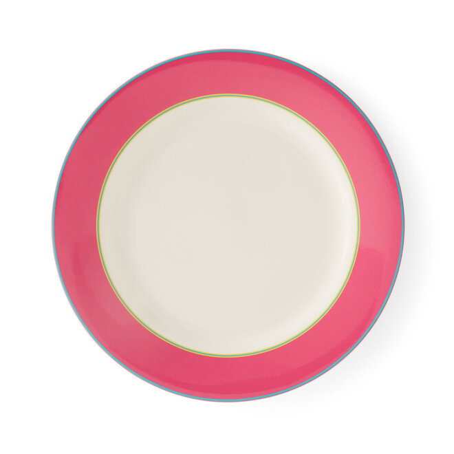 Kit Kemp Calypso Pink Dinner Plate