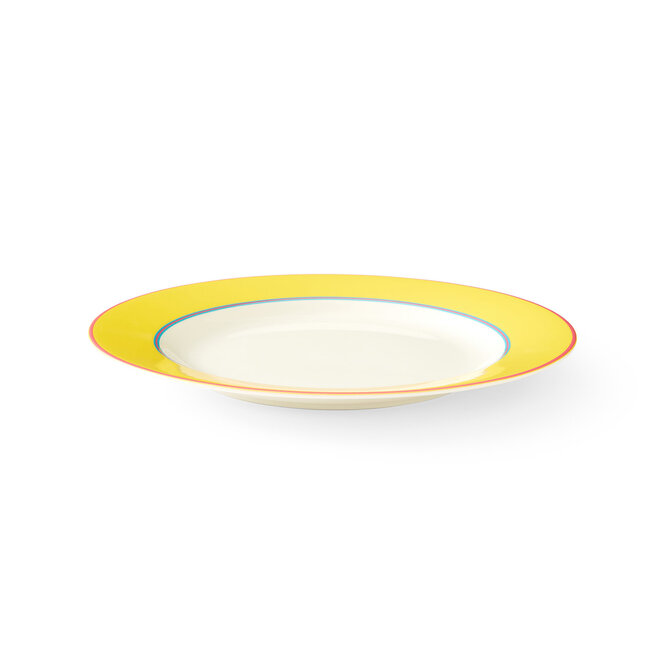 Kit Kemp Calypso Yellow Salad Plate