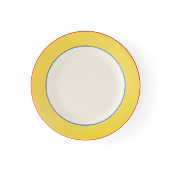 Kit Kemp Calypso Yellow Salad Plate