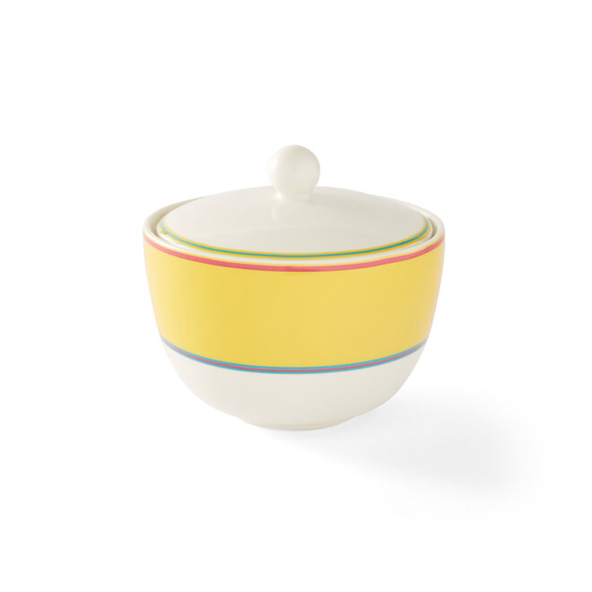 Kit Kemp Calypso Yellow Covered Sugar Bowl