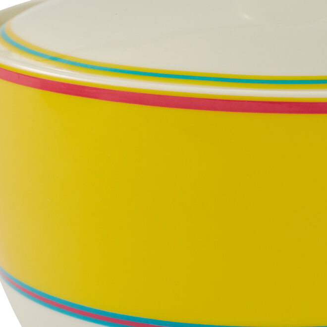 Kit Kemp Calypso Yellow Covered Sugar Bowl