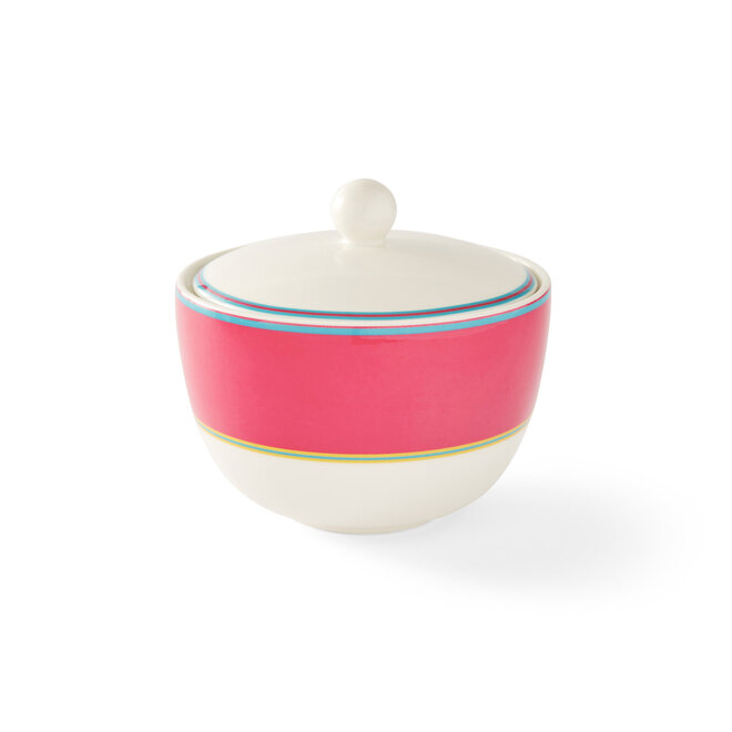 Kit Kemp Calypso Pink Covered Sugar Bowl