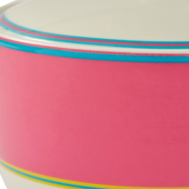 Kit Kemp Calypso Pink Covered Sugar Bowl