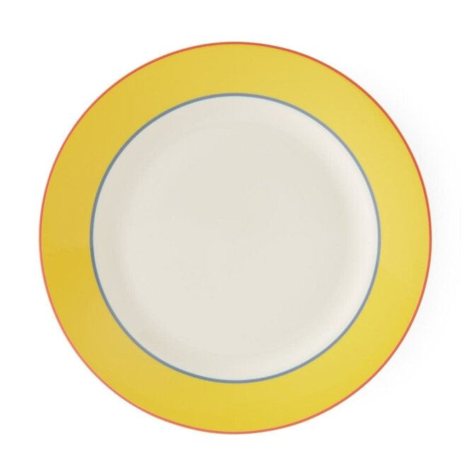 Kit Kemp Calypso Yellow Charger Serving Plate