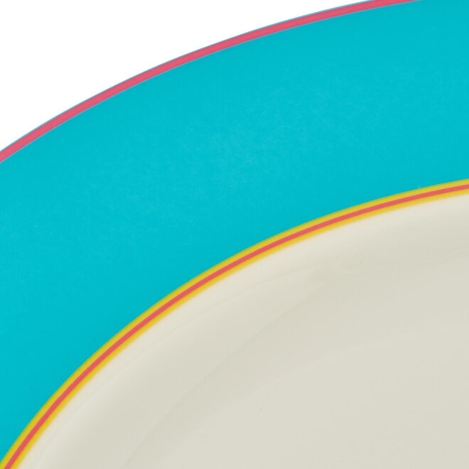 Kit Kemp Calypso Turquoise Charger Serving Plate
