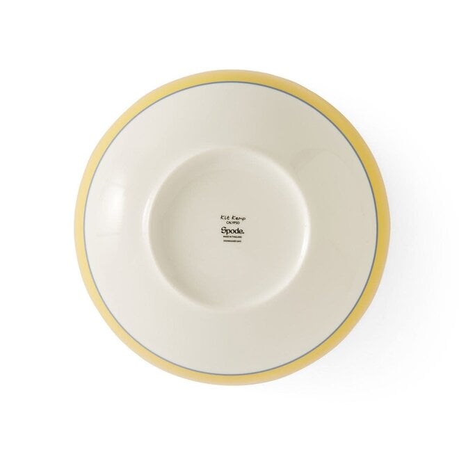 Kit Kemp Calypso Yellow Serving Bowl