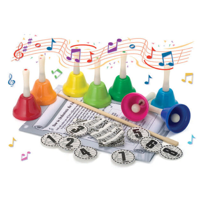Classic Concerto Hand Bells Christmas Crackers (Set of 8)
