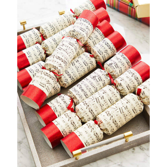 Classic Concerto Hand Bells Christmas Crackers (Set of 8)