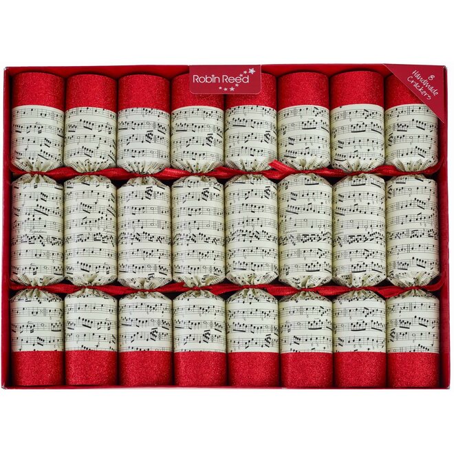 Classic Concerto Hand Bells Christmas Crackers (Set of 8)