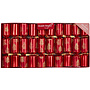 Red Tree Flakes Christmas Crackers (Box of 10)