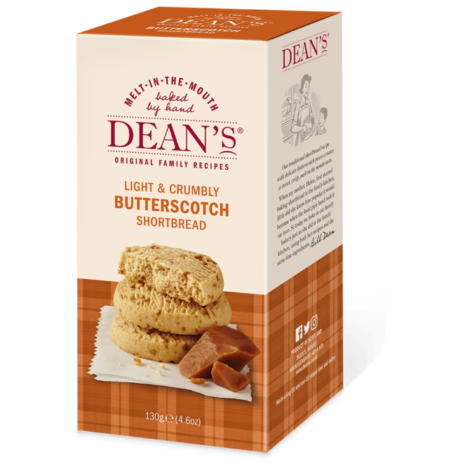 Dean's Butterscotch Shortbread