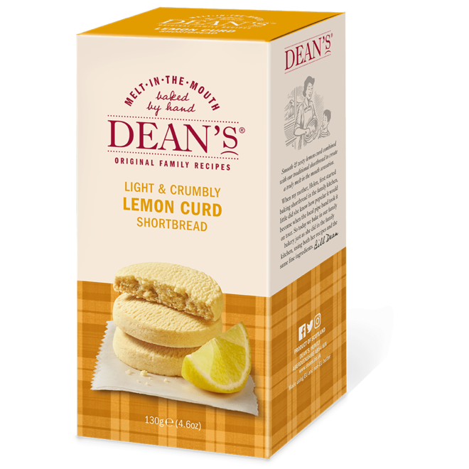 Dean's Lemon Curd Shortbread