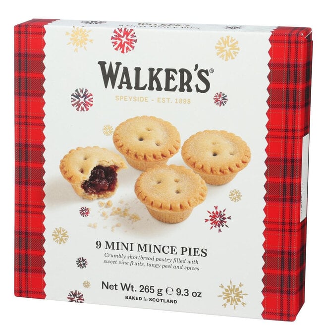 Walker's 9 Mini Mince Pies