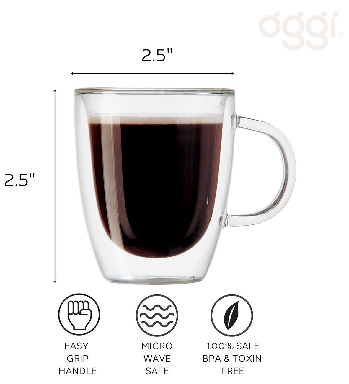 Coffee Mug Warmer with Mug, Regal Crown Lid and Spoon Included