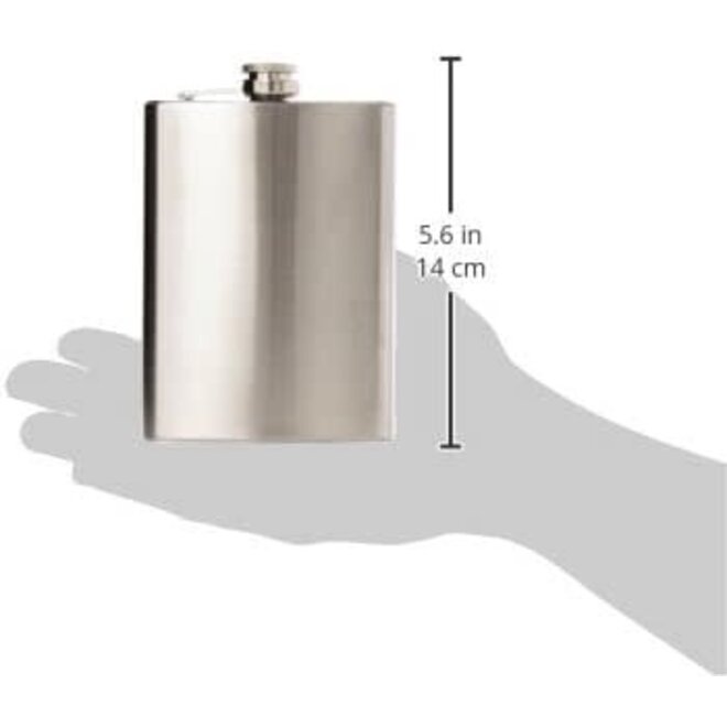 Oggi Stainless Steel Hip Flask