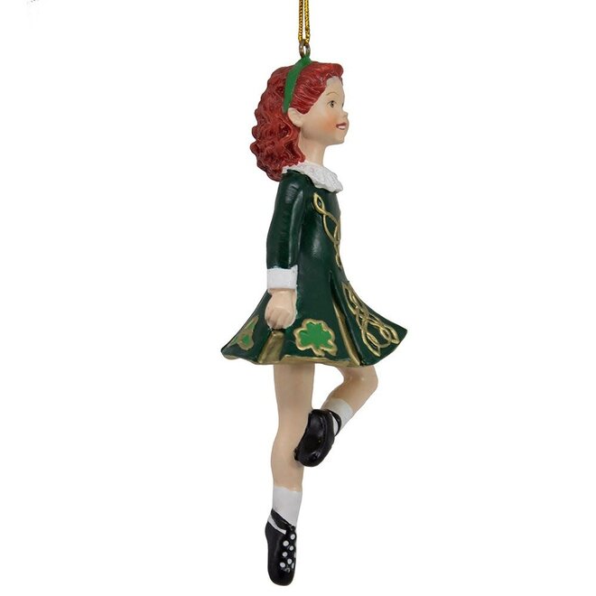 Kurt Adler Dancing Irish Girl Ornament