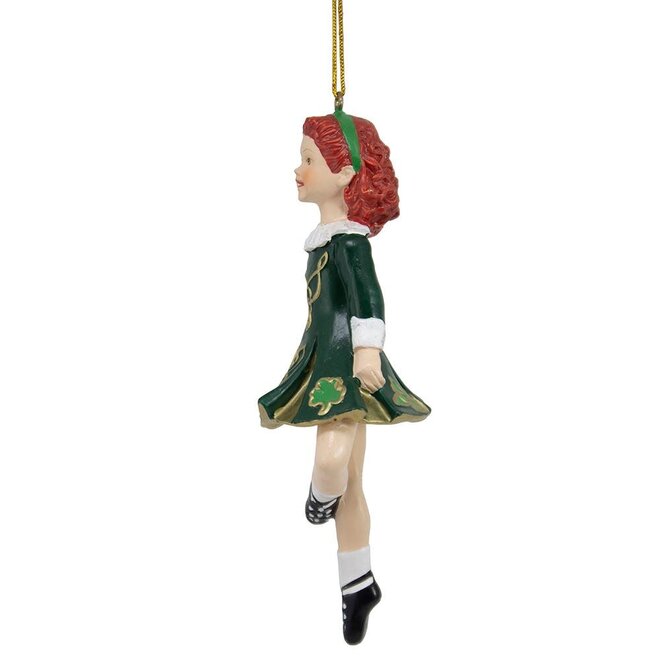 Kurt Adler Dancing Irish Girl Ornament