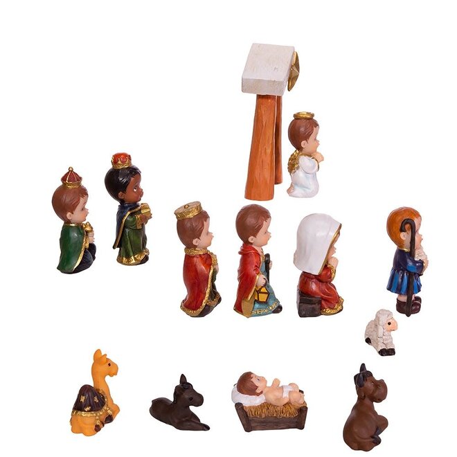 Kurt Adler Children's Nativity Set