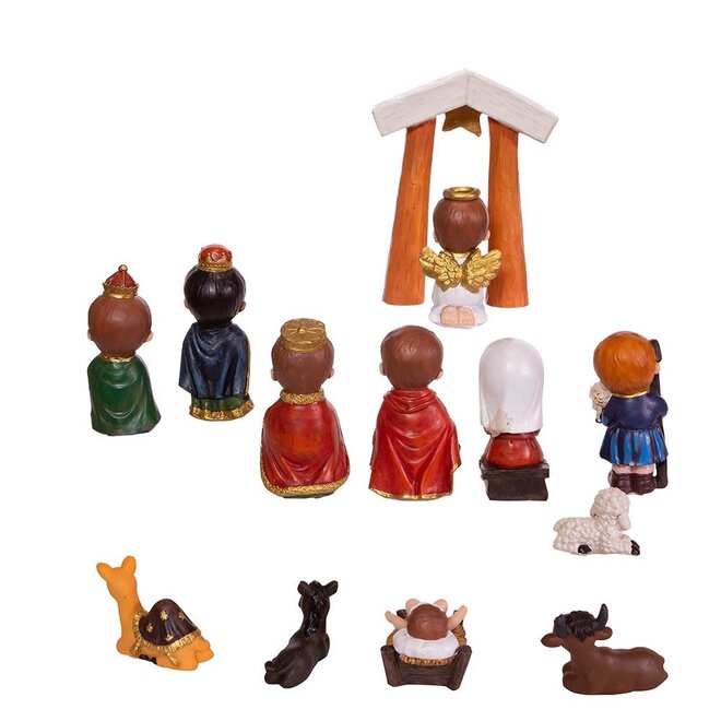 Kurt Adler Children's Nativity Set