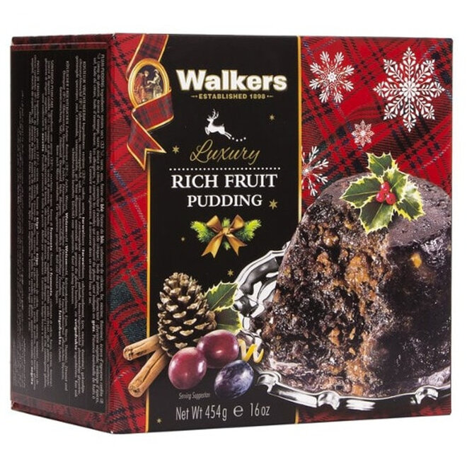 Walkers Rich Fruit Pudding 16oz