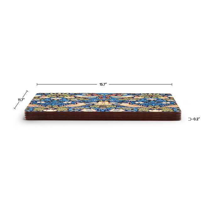 Strawberry Thief Blue Placemats