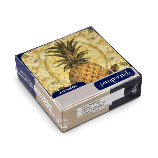 Golden Pineapple Coasters