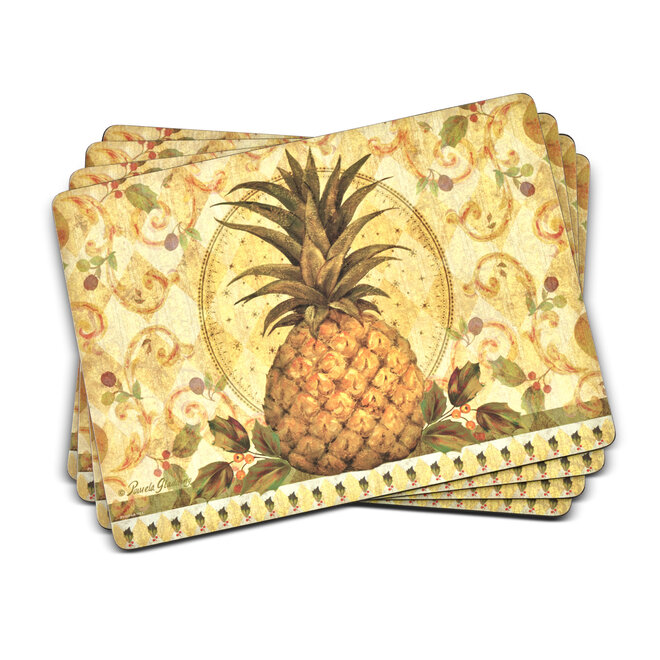 Golden Pineapple Placemats