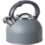 Oggi Stainless Steel Whistling Tea Kettle (Charcoal Grey)