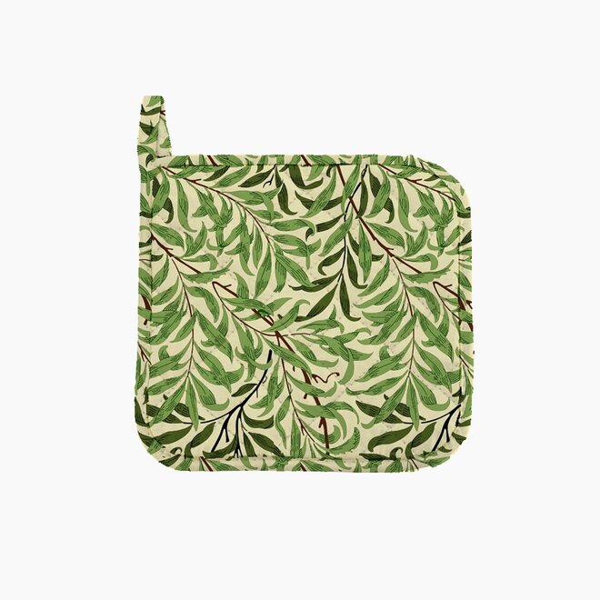 William Morris Gallery Willow Boughs Green Potholder