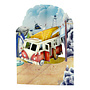 Camping Van Swing Card