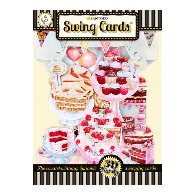 Home Baked Cakes Swing Card